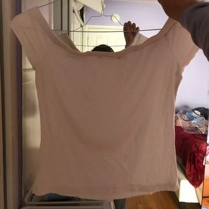 Forever 21 white off the shoulder top